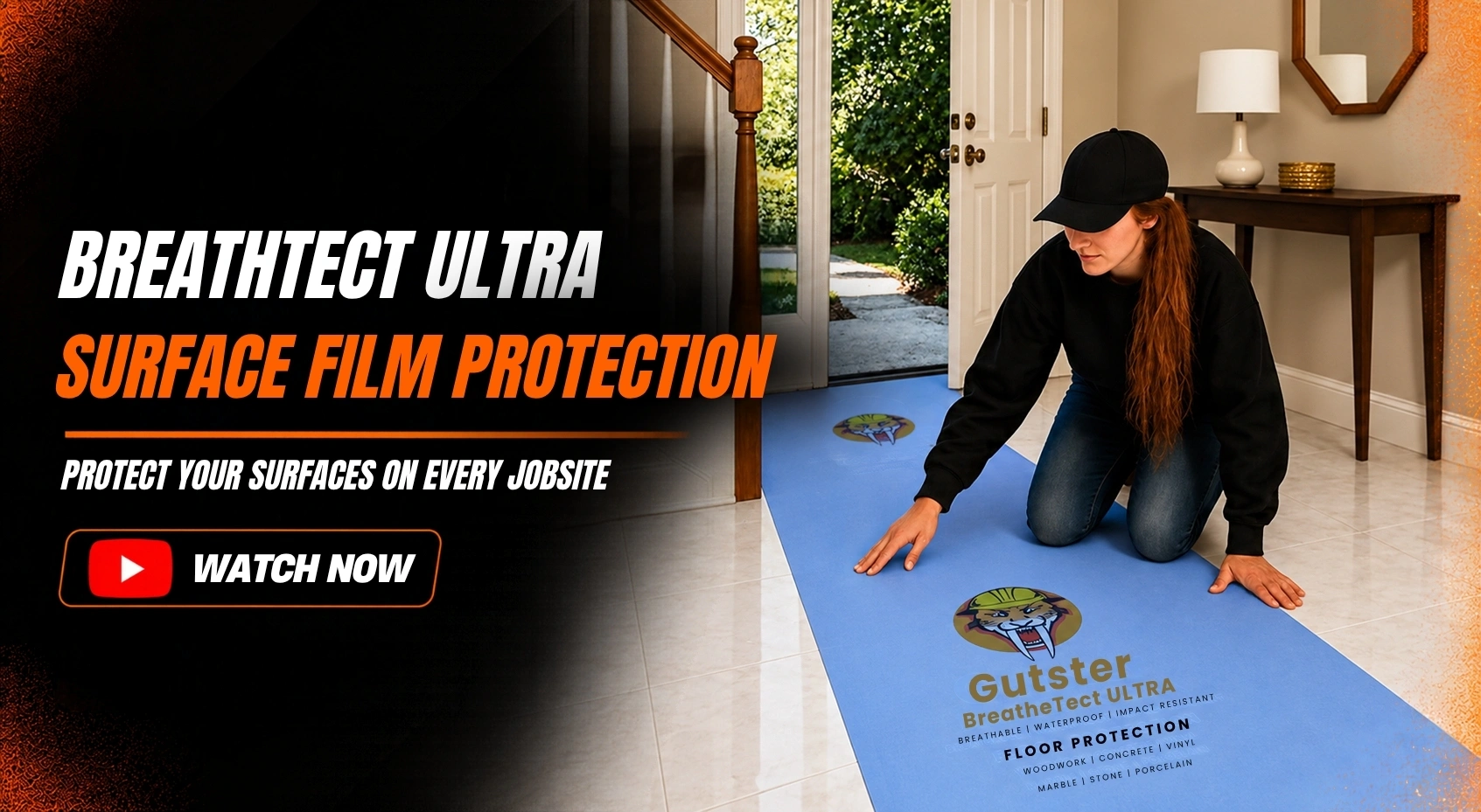 BreatheTect Ultra - Floor and Surface Film Protection