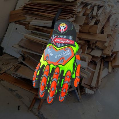 Demolition Impact Gloves - XL – Maximum Protection for Tough Jobs