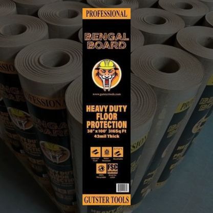 Bengal Board Heavy-Duty Floor Protection Paper – Keep Job Sites Pristine