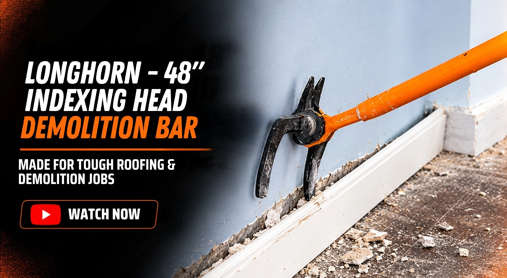 Longhorn - 48 Indexing Head Demolition Bar