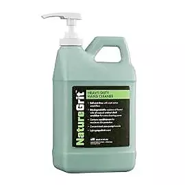 NatureGrit Verde Industrial Hand Cleaner - 1/2 Gallon Pump Top - Case of 4